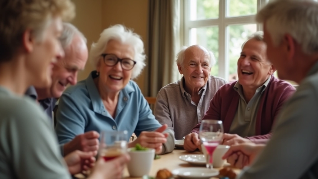 People of various ages enjoying time together at a community gathering