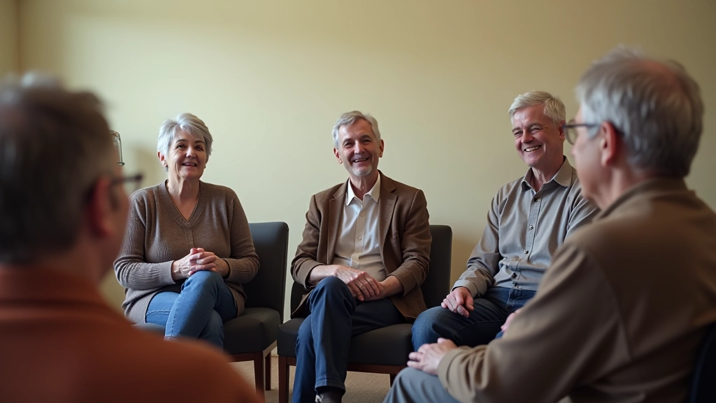 Self-Discovery Workshops in Ireland - Group of adults in discussion circle